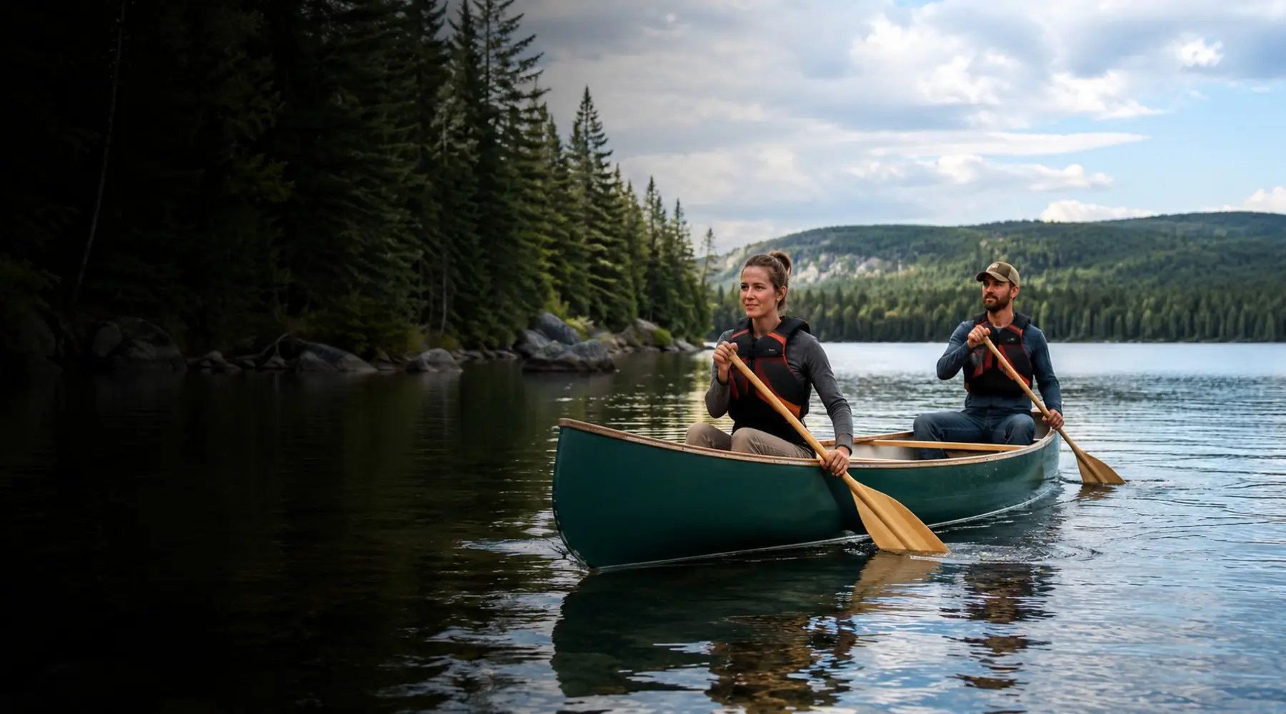 Canoes gear and equipment
